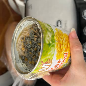 Migros'tan Aldığım Konserve Mısır Küflü Çıktı, Sağlığımız Tehlikede