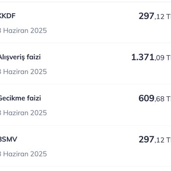 QNB Türkiye Asgari Ödeme Yapılmasına Rağmen Uyguladığı Haksız Alışveriş Faizi ve Vergi Kesintileri