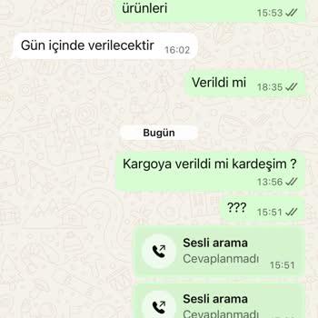 Sipariş Verilen Kedi Maması Gönderilmedi, Satıcıya Ulaşılamıyor