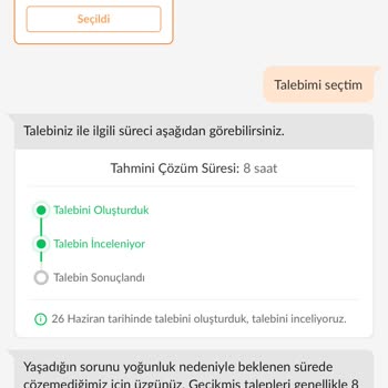 Siparişim Teslim Edilmedi, Destek Ve Çözüm Alamıyorum