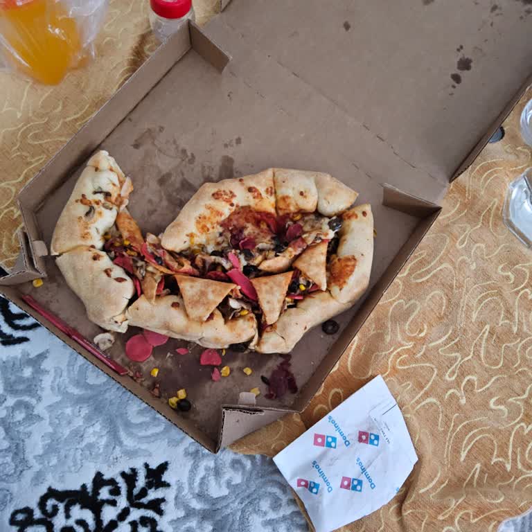 Siparişimdeki Pizza Dağılmış Ve Yenmeyecek Durumdaydı