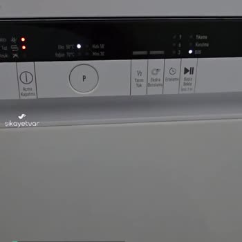 Arçelik 6344 Bulaşık Makinası Kronik Sorunu