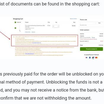 Complaint Title I Report iHerb Canceled My Supplement Order; No Refund After 6 Days