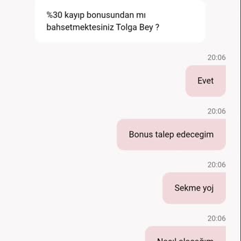 Millibahis Kayıp Bonusu Hakkım Verilmedi Mağdur Edildim