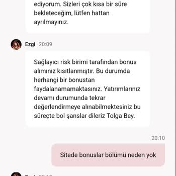 Millibahis Kayıp Bonusu Hakkım Verilmedi Mağdur Edildim