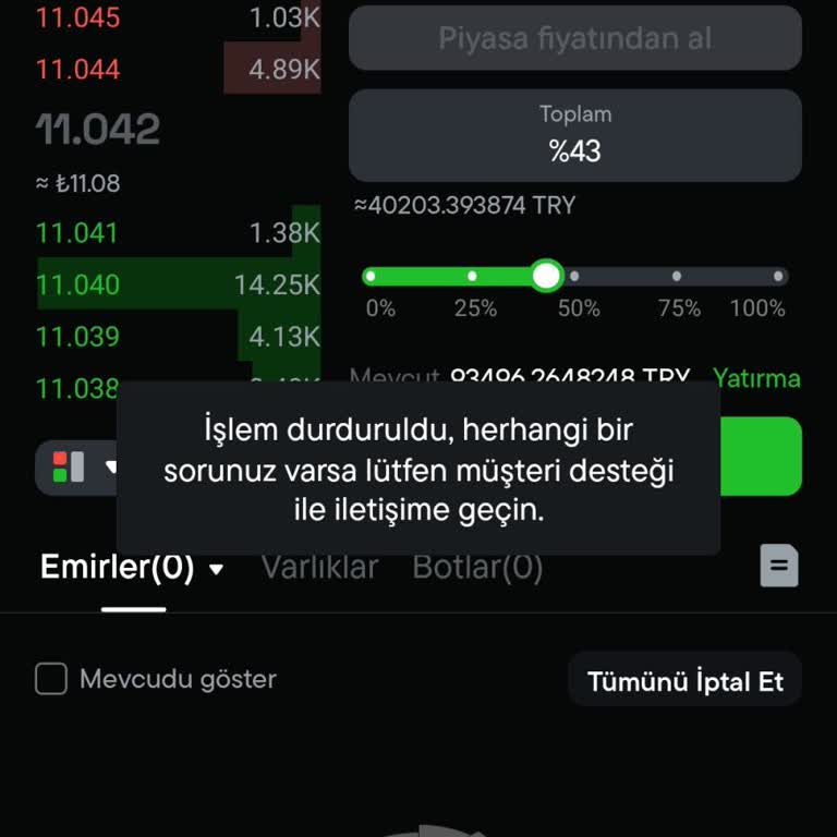 Cointr'de Param Bloke Edildi, Destek Yok!