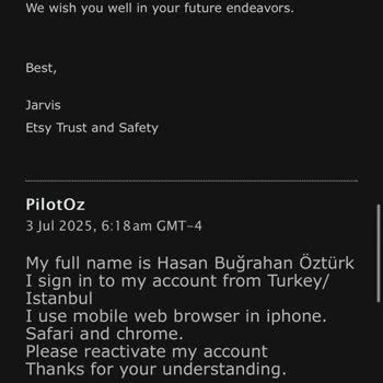 Etsy Mağazam Sebepsiz Askıya Alındı Ve Ücretlerim İade Edilmedi