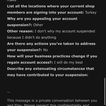 Etsy Mağazam Sebepsiz Askıya Alındı Ve Ücretlerim İade Edilmedi