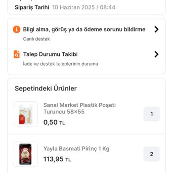 Migros Sanal Market İade Sürecinde Gecikme ve İletişim Sorunu