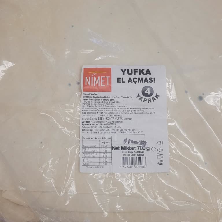 A101'den Aldığım Küflü Yufka İçin Değişim Yapılmadı