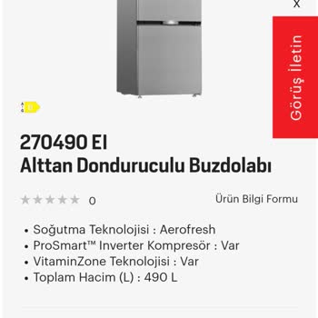 Arçelik Servisinden Fatura Ve Parça Bilgisi Alamıyorum, Yeni Ürün Satmaya Zorluyorlar