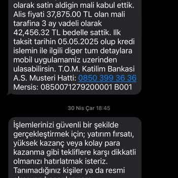A101 Ve Hadi Tom Bank Taksitli Alışverişte Yanıltıcı Faiz Uygulaması