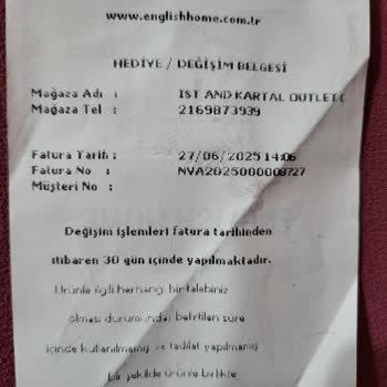 Hediye Değişim Kartı Olmasına Rağmen Pikemi Değiştirmediler