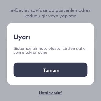 İstanbul Kart Uygulamasında Onaylı Hesaba Geçişte Sürekli Hata Alıyorum