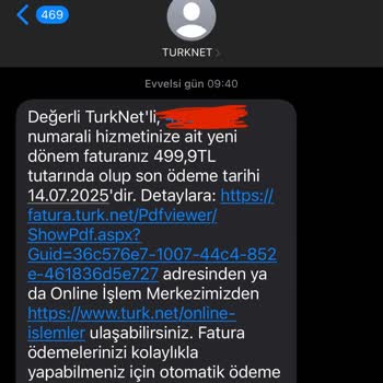 TurkNet Kampanya ve Ücretsiz Ay Sözleri Yerine Getirilmedi