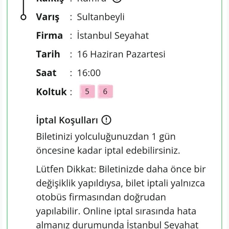 İptal Edilen Biletin Ücreti Günlerdir Yatmadı