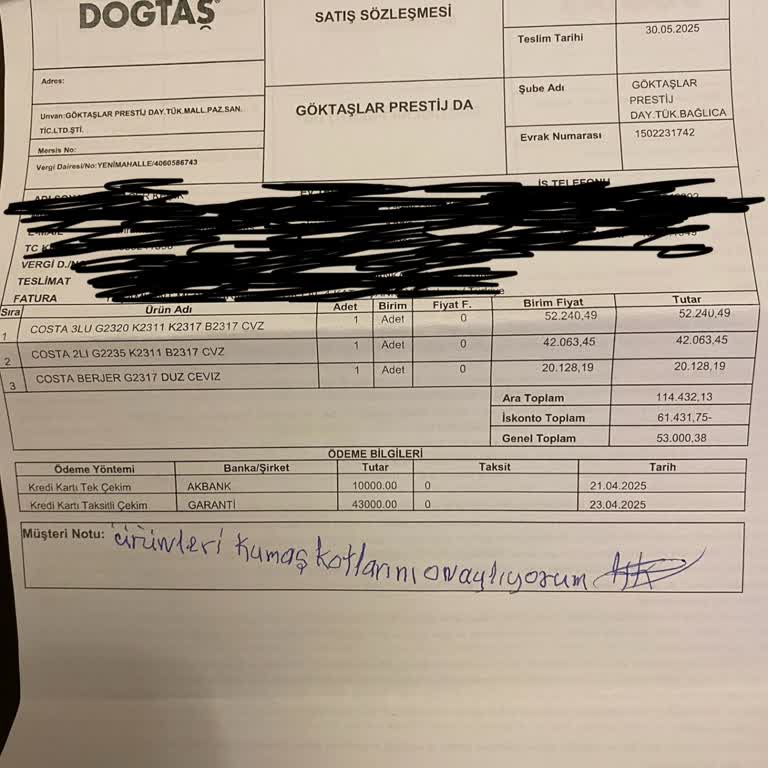 Doğtaş Mobilya'dan Alınan Koltuk Takımının Teslimatı 2,5 Ay Gecikti, Satış Danışmanı İlgisiz Davrandı