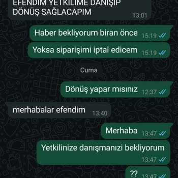 İade Talebime Cevap Verilmiyor, Değişim Zorunlu Tutuluyor