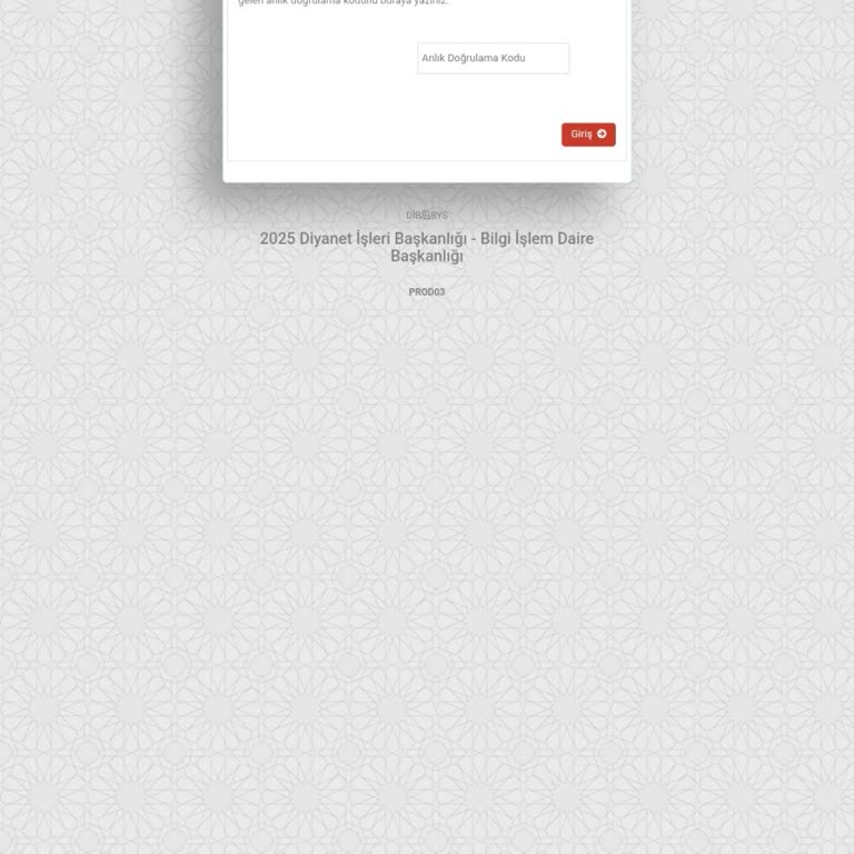 Doğrulama Kodu Gelmediği İçin Sisteme Giriş Yapamıyorum