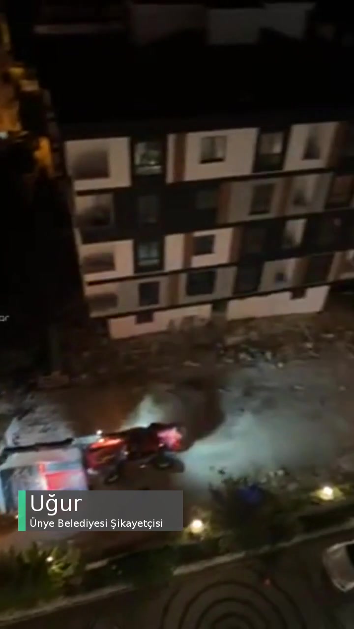 Ünye Belediyesi Geç Saatlerde İnşaat Çalışması videonun kapak resmi