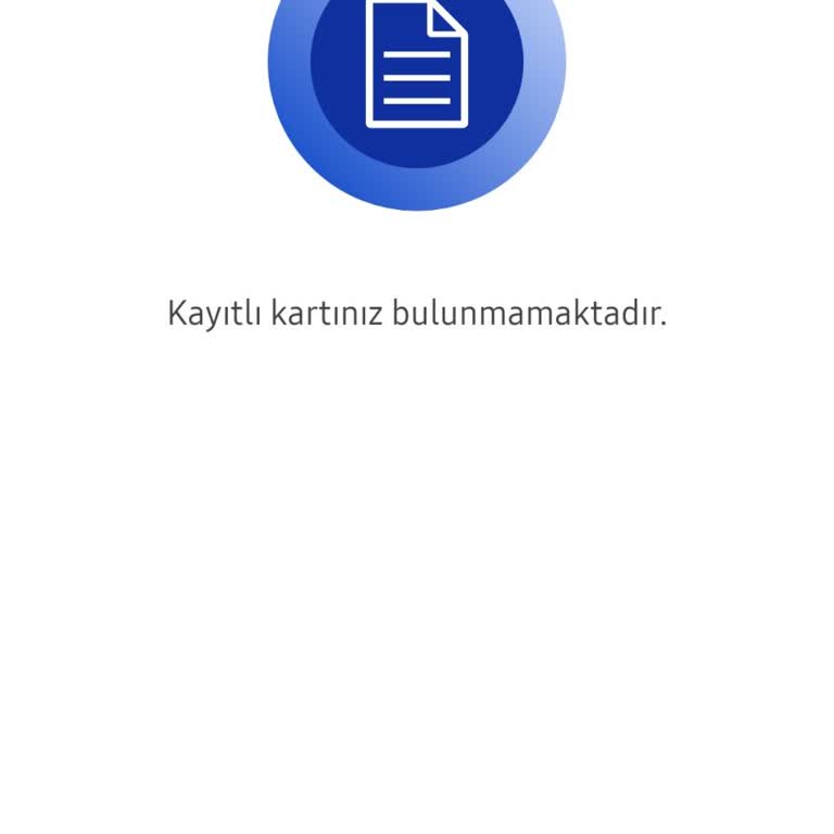 S Wallet Dijital Kart Numaram Oluşmuyor, Alışveriş Yapamıyorum