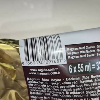 Kapalı Paketten Açık Magnum Çıkması Şaşkınlığı