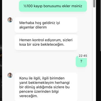 Bonus Hakkı Konusunda Yanıltıcı Bilgilendirme Ve İlgisiz Müşteri Hizmeti