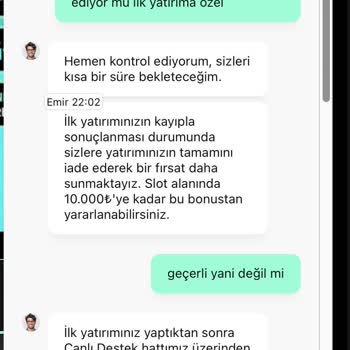 Bonus Hakkı Konusunda Yanıltıcı Bilgilendirme Ve İlgisiz Müşteri Hizmeti