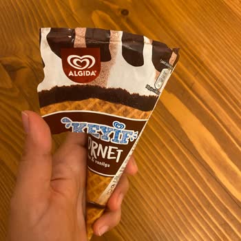 Algida Keyif Kornet Dondurmanın Yarısı Boş Çıkıyor!