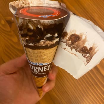 Algida Keyif Kornet Dondurmanın Yarısı Boş Çıkıyor!