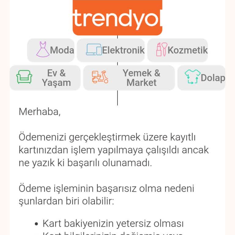 Trendyol Hesabımda Güvenlik Açığı Şüphesi Ve İzinsiz İşlem Uyarısı