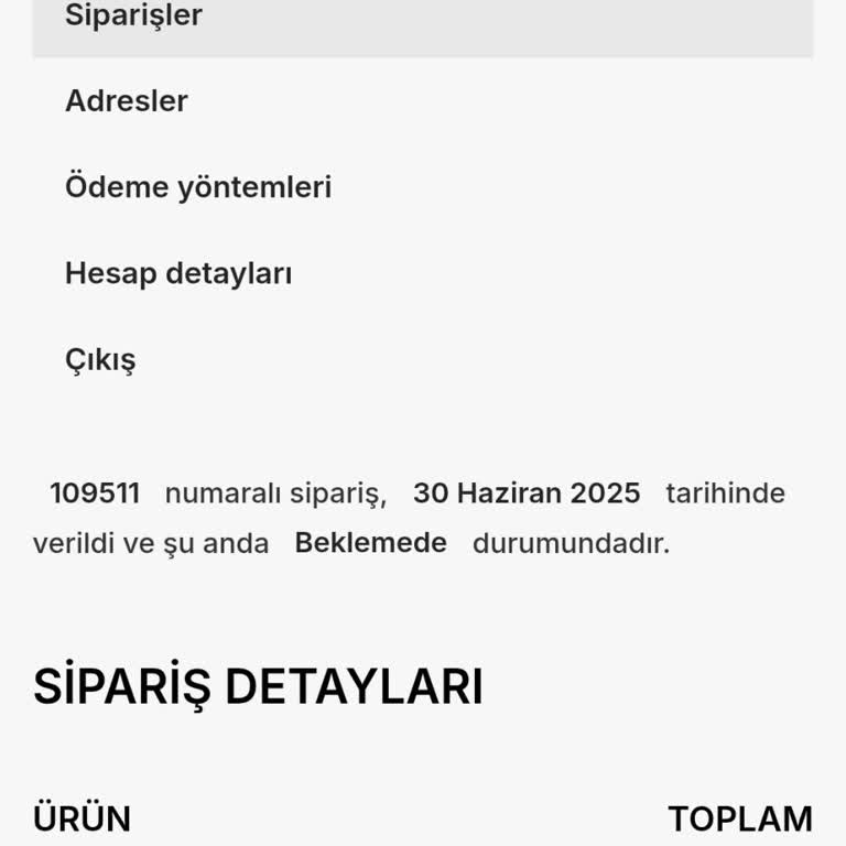 Sipariş Verildiği Halde Mama Gönderilmedi Ve İade Talebine Dönülmedi