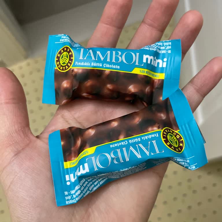 Kahve Dünyası Mini Tambol Ürününde Bozuk Fındık Sorunu