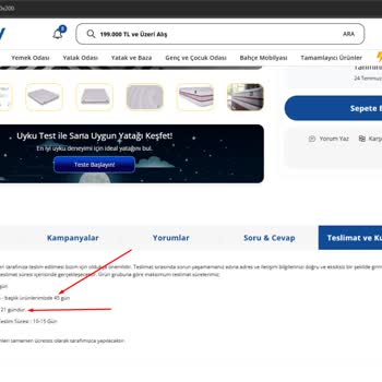 İstikbal Taahhüt Edilen Teslimat Süresi Aşıldı, Yasal Süreler De Geçildi