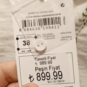 Koton Mağazasında Askı Ve Kasa Fiyatı Farkı, Personel İlgisizliği