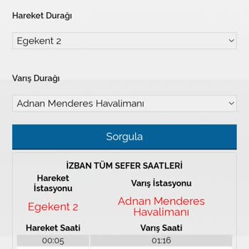 Gece Saatinde İzban Seferinin Gelmemesi Ve Mağduriyet