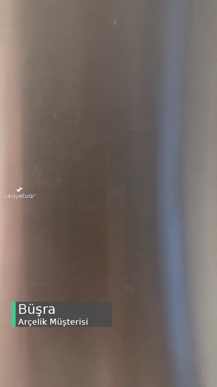 Arçelik Buzdolabı Servis Sonrası Ürün Üzerindeki Göçük Ve Çizikler! videonun kapak resmi