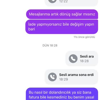 Aldığım Elbise Defolu Ve Yanlış Beden Gönderildi, Mağduriyetim Giderilmiyor