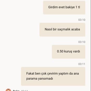 Kazandığım Bonus Çevrimi Ana Parama Yansıtılmadı