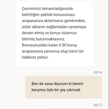 Kazandığım Bonus Çevrimi Ana Parama Yansıtılmadı