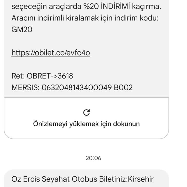 Obilet Ve Öz Erciş Seyahat İle Yaşanan Rötar Ve İletişim Sorunu