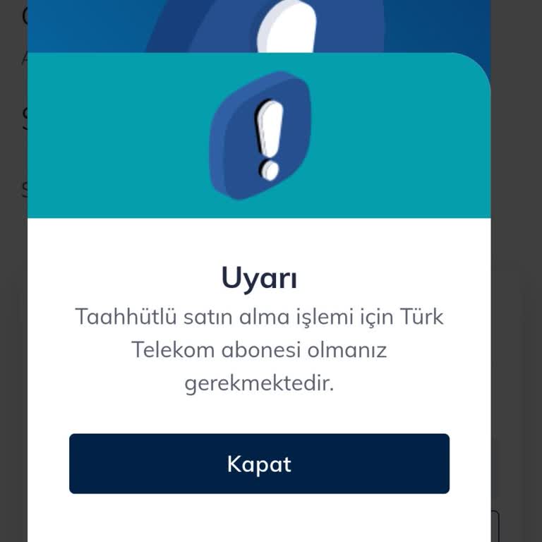 Yüksek Fatura Ödememe Rağmen Cihaz Alamıyorum