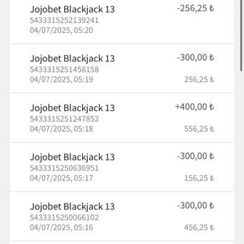 Blackjack Oyununda Bağlantı Kopmasıyla Bakiye Kaybı