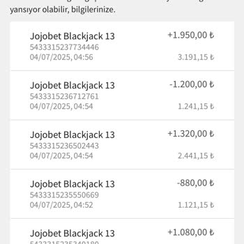 Blackjack Oyununda Bağlantı Kopmasıyla Bakiye Kaybı