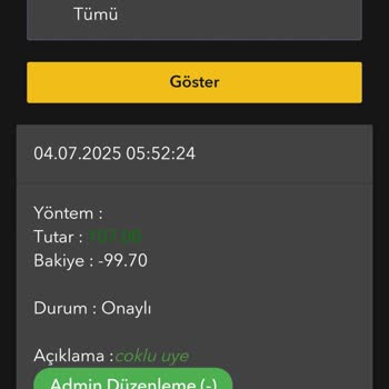 FreeSpin Ve Çekim İşleminde Yaşanan Sorun