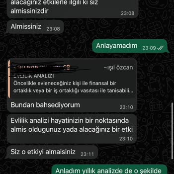 Aldığım Yıldırım Haritası Ve Öngörü Beklentimi Karşılamadı, İletişim Sorunluydu