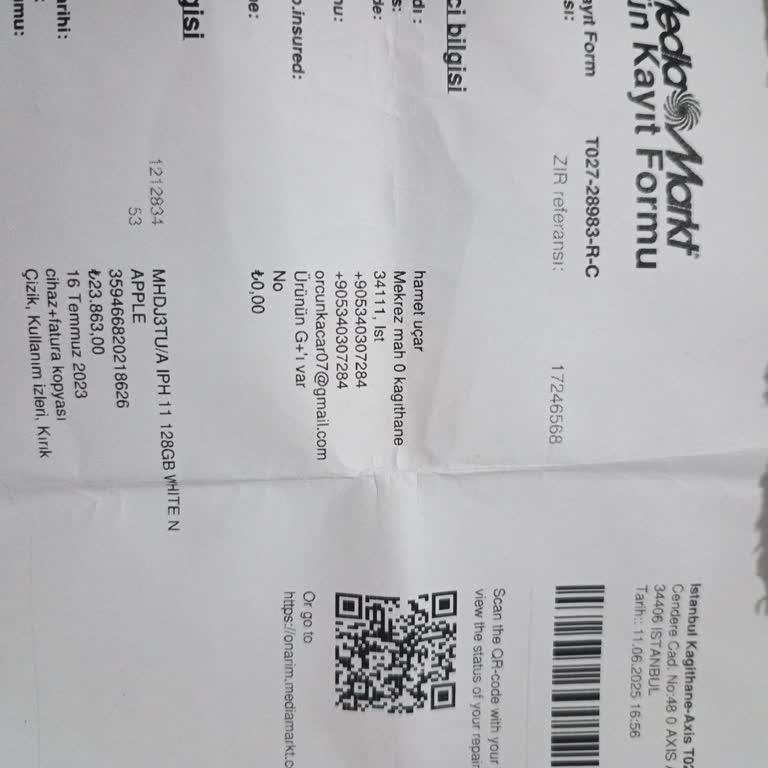 Kasko Hizmetinden Beklenen Destek Sağlanmadı