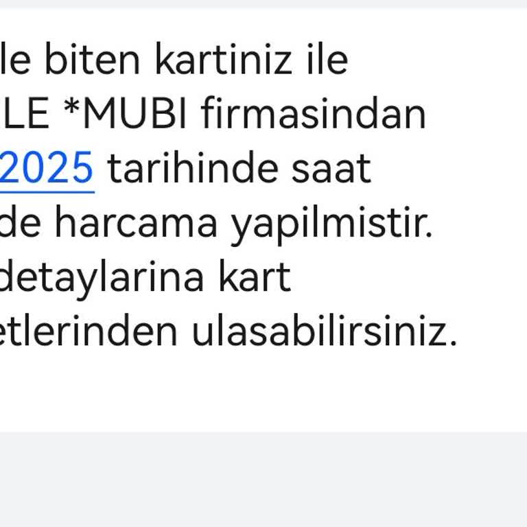 Mubi Üyeliği İptal Edilemiyor, Her Ay Ücret Kesiliyor