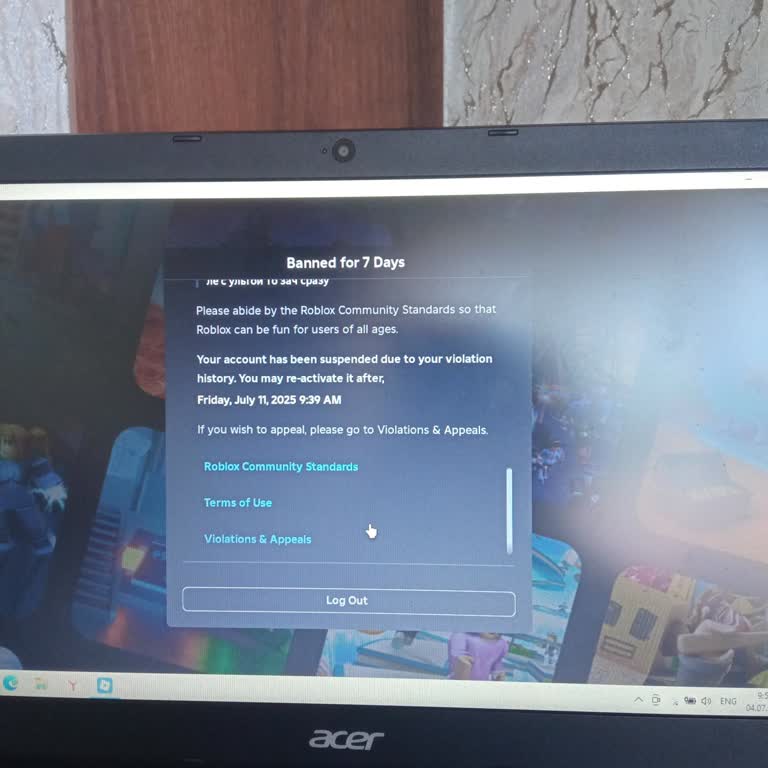 Roblox Меня Забанили Из За Того, Что Другой Человек Меня Оскорбил
