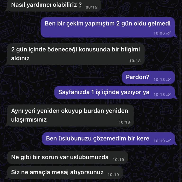 Çekim İşlemi Gerçekleşmedi, Destek Hattı Yardımcı Olmadı